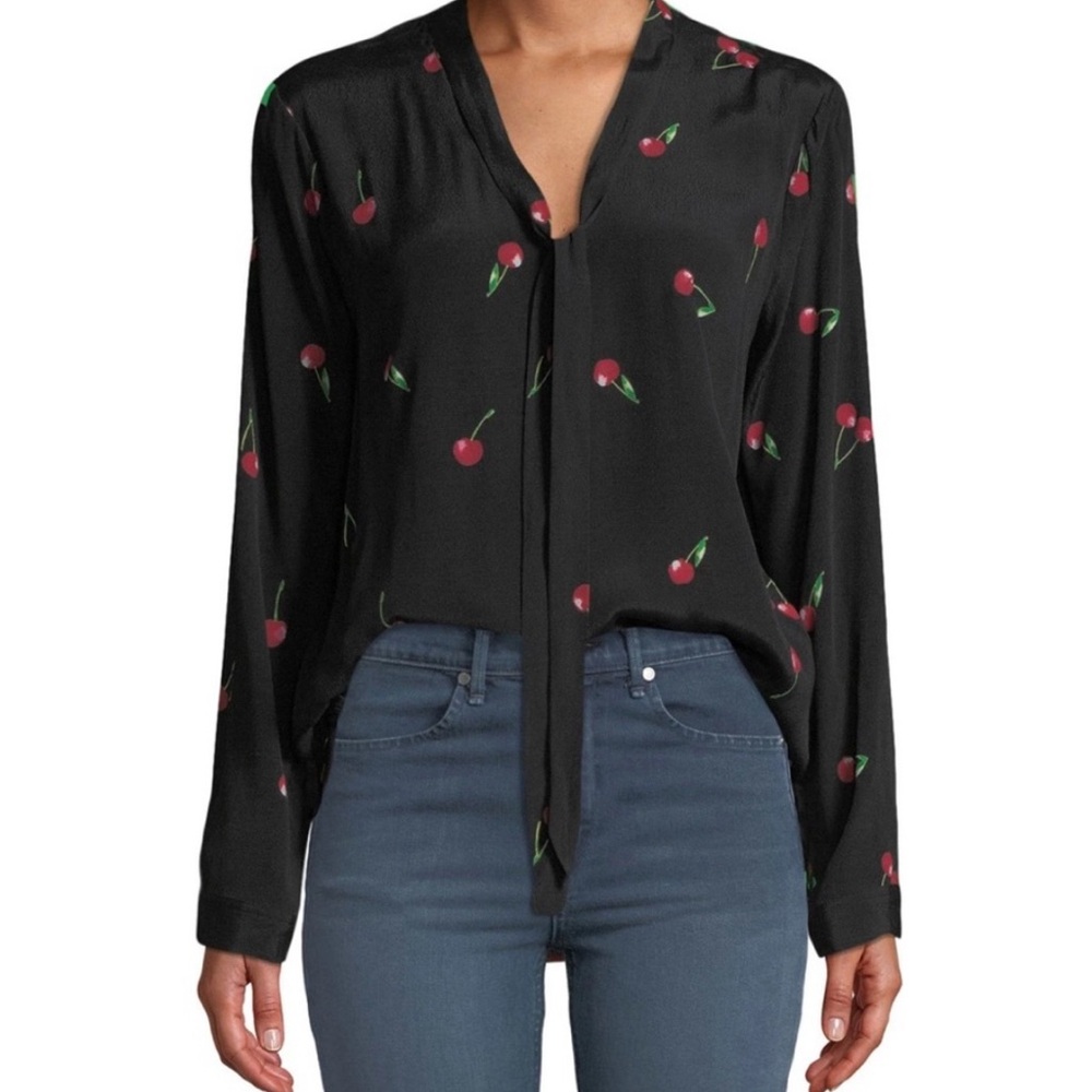 Rails cherry blouse